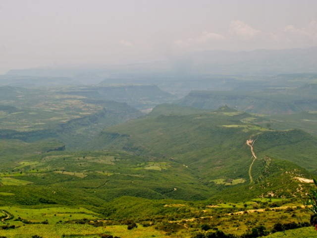 Blue Nile Gorge view, Ethiopia