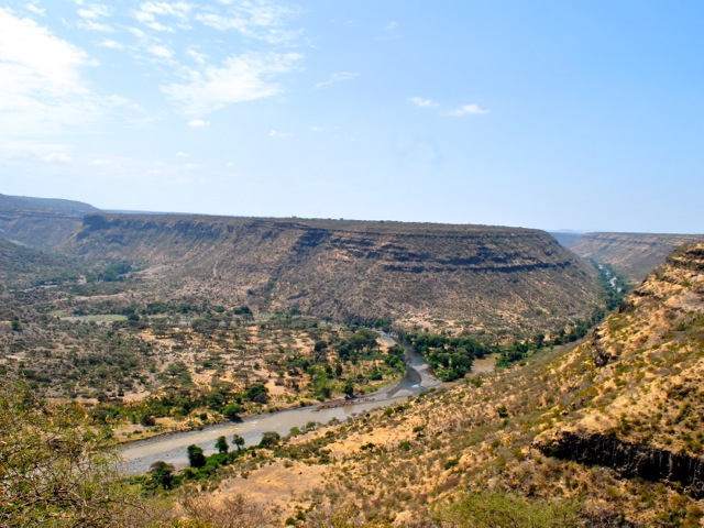 Awash river gorge, Awash national park, Ethiopia