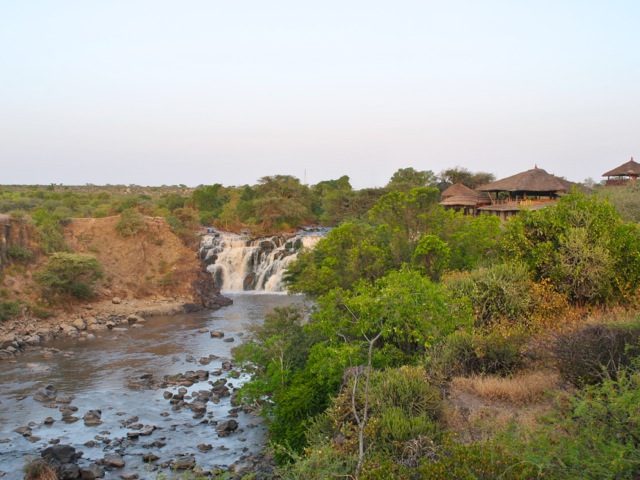 Awash falls and Awash falls lodge, Ethiopia