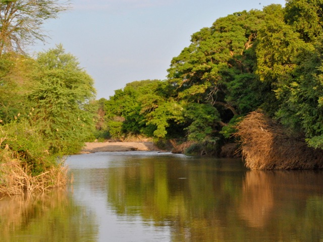 Awash river, Awash national park, Ethiopia