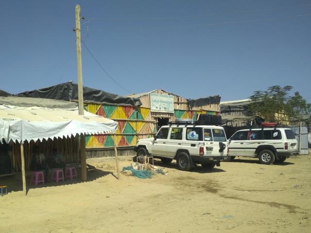 Lunch stop at Berhale near Dallol, Ethiopia