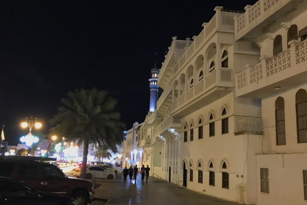 Street near Mutrah Souq, Muscat, Oman