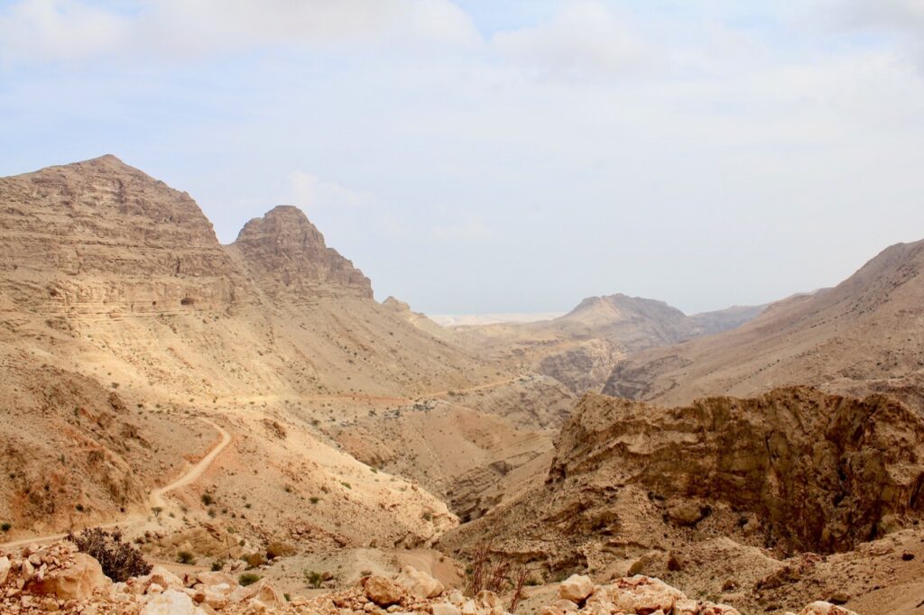 Mountains near Tiwi, Oman