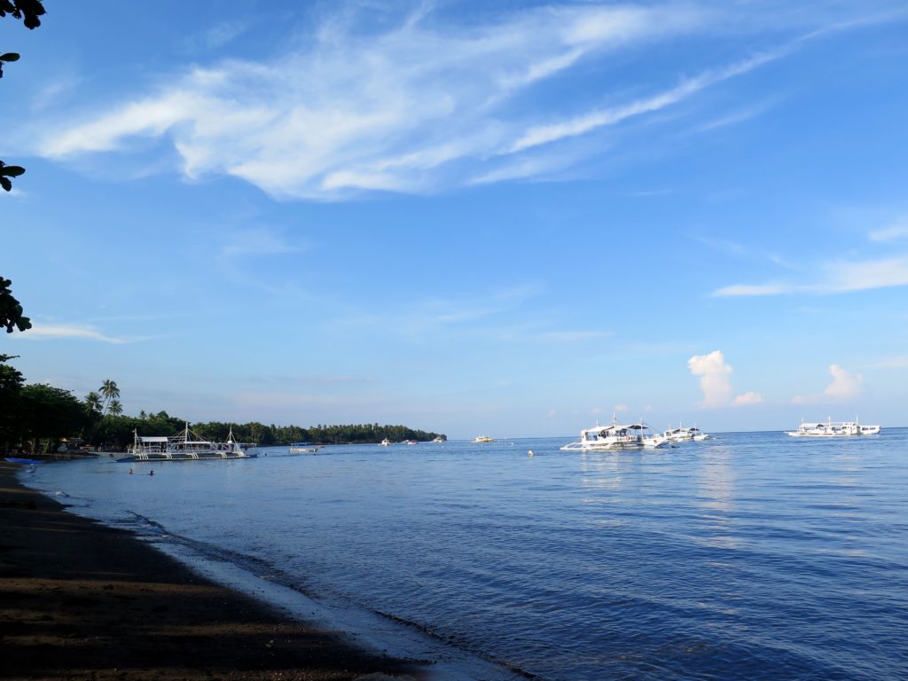 Beach in Dauin, Philippines