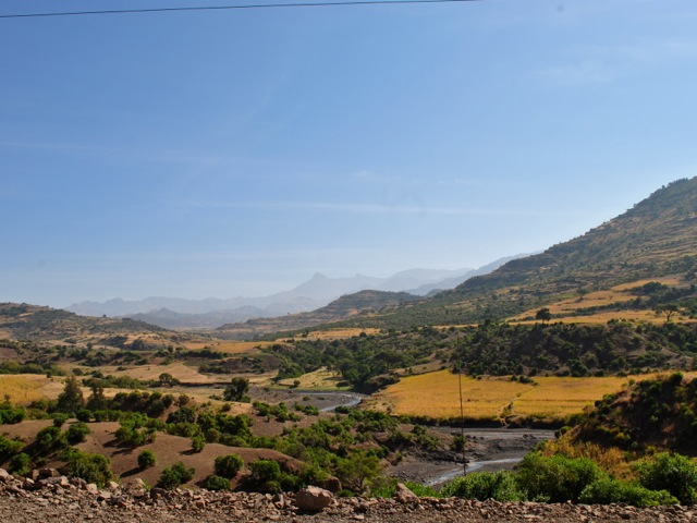 Landscape near Lalibela, Ethiopia