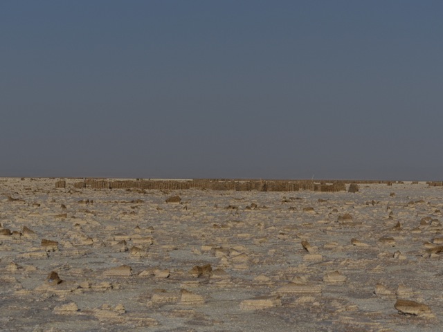 Salt mine near Dallol in Danakil, Ethiopia