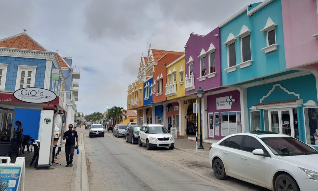 Kralendijk, the main town of Bonaire