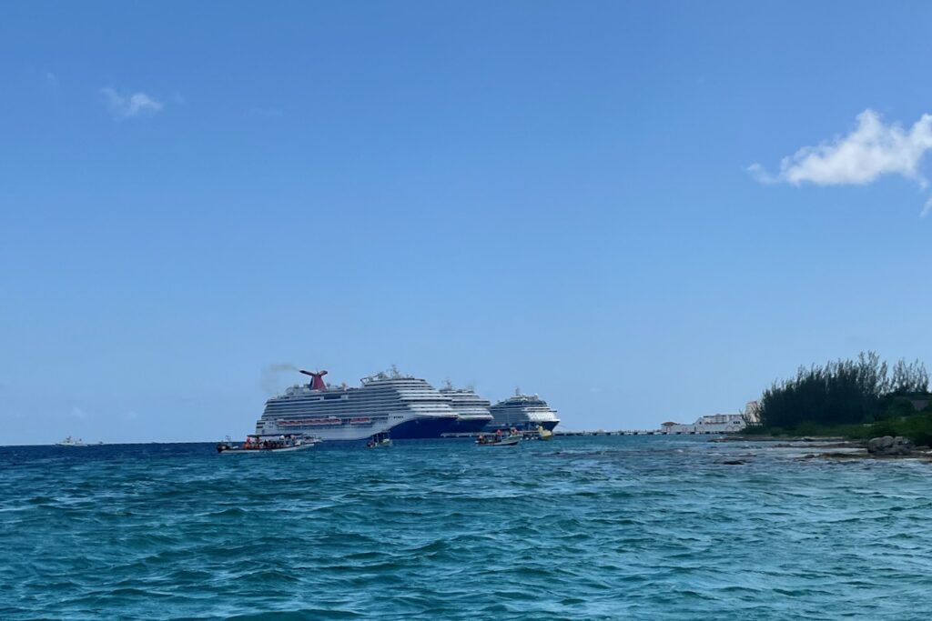 Cruise ships, Cozumel, Mexico
