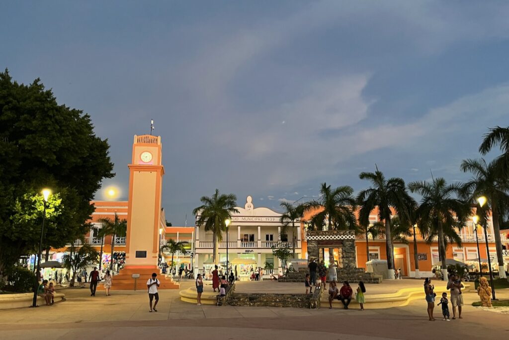 main square, Cozumel, Mexico