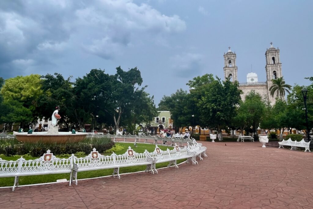 Vallabolid main square, Mexico