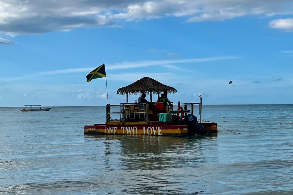 sunset cruising Negril style, Negril, Jamaica