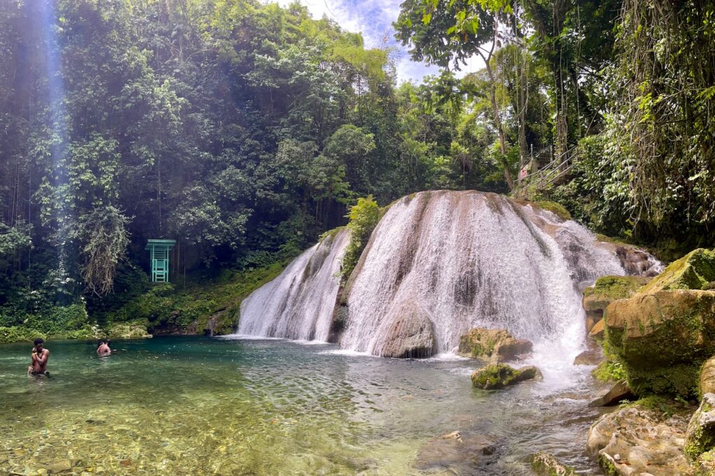 Reach falls, Portland, Jamaica