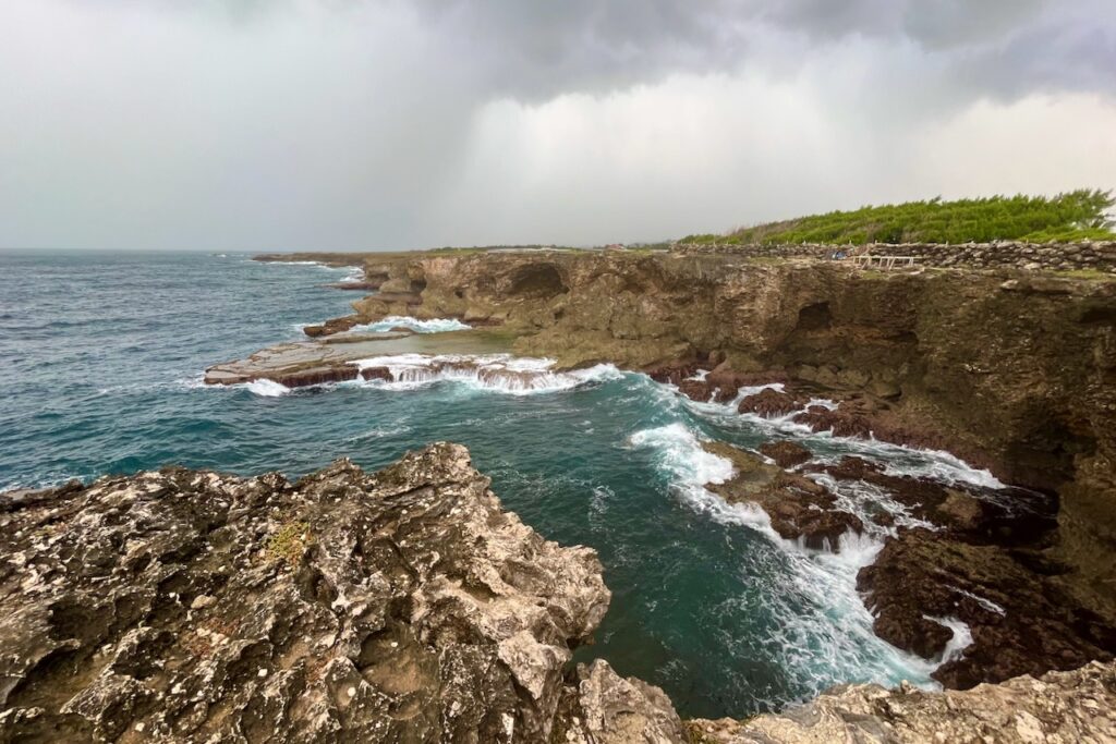 Cliffs around Animal Flower Cave, Barbados