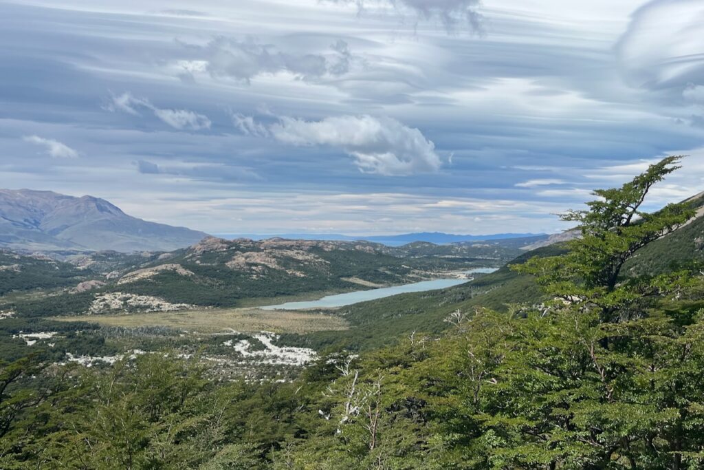 Views from trail to Laguna de Los Tres, Argentina