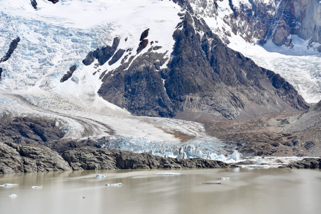 Glacier at Laguna Torre, Los Glaciares National Park, Argentina