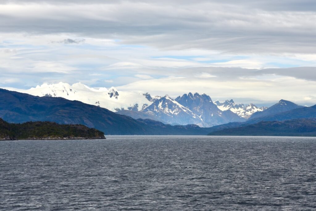 Views sailing on Skorpios on Kaweskar route, Chile