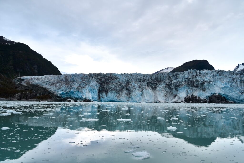 Amalia glacier on Kaweskar route with Skorpios cruise, Chile