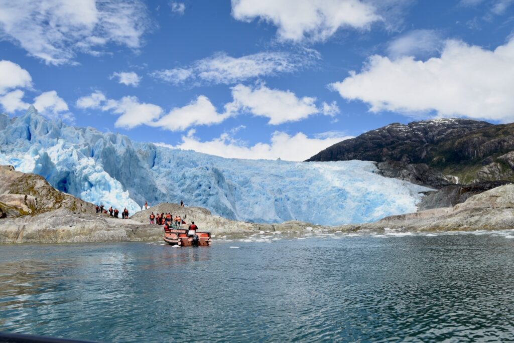 El Brujo glacier on Kaweskar route with Skorpios cruise, Chile