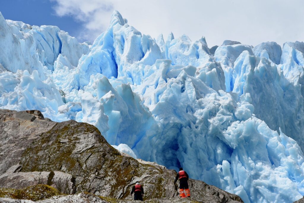 El Brujo glacier on Kaweskar route with Skorpios cruise, Chile