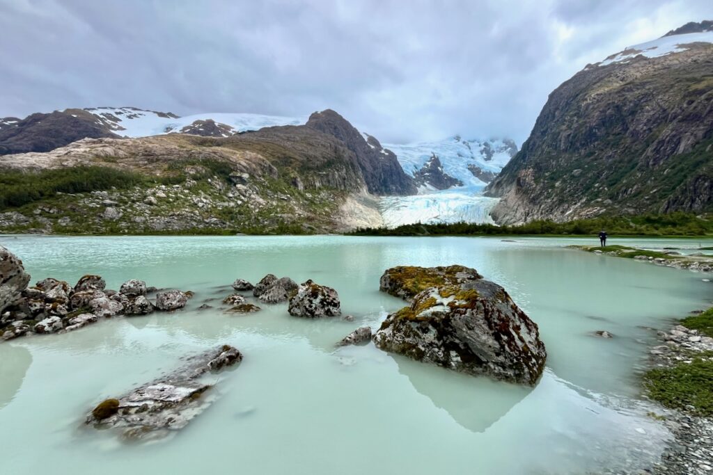 Bernal glacier and lag