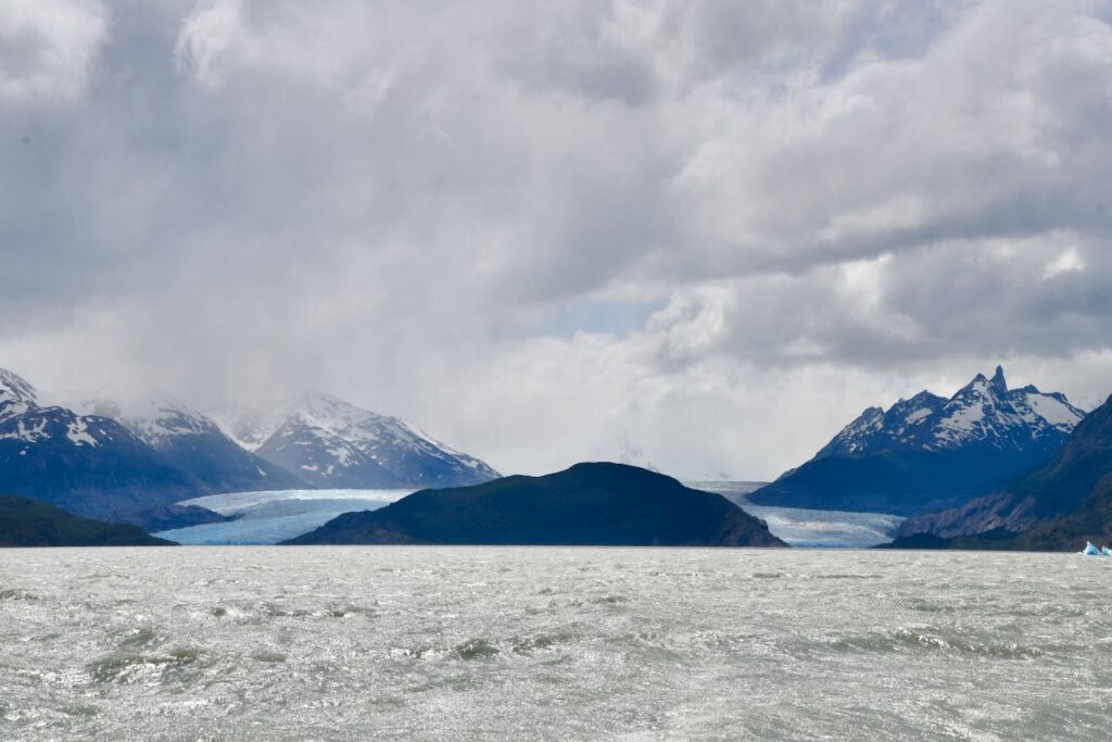 View of Glacier Grey, Torres del Paine, Chile
