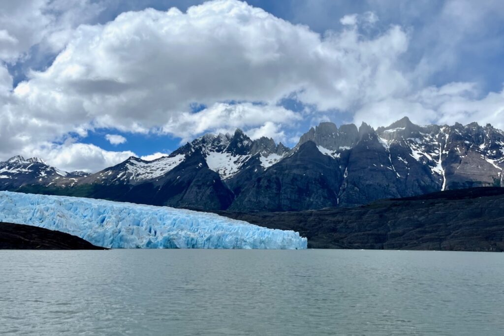 View of Glacier Grey, Torres del Paine, Chile