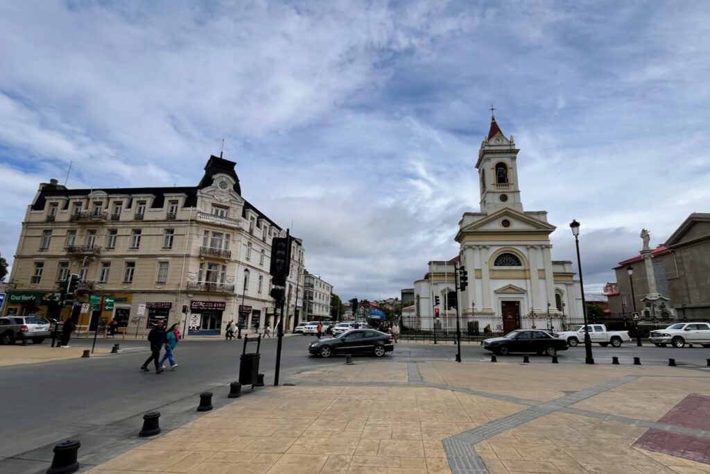 Punta Arenas city center, Chile