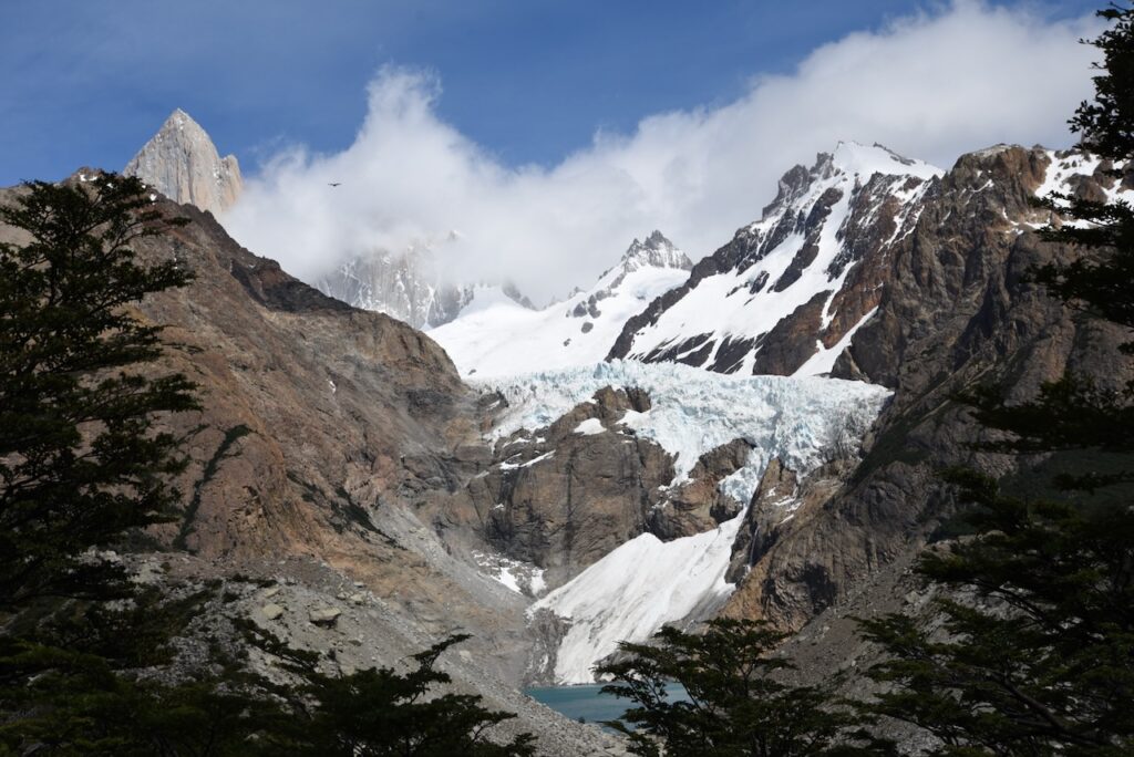 Piedras Blancas glacier lookout, Argentina