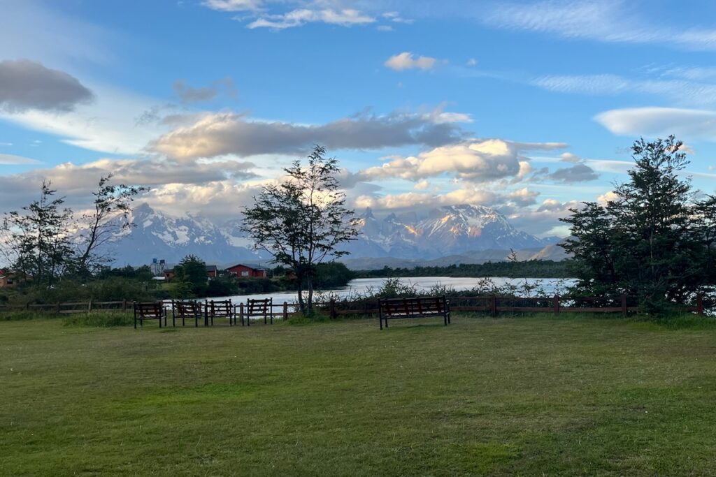 Sunset at Hotel del Paine, Torres del Paine, Chile
