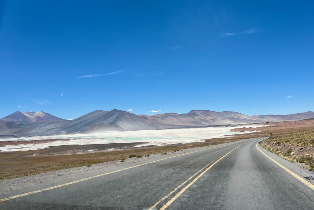 road to Piedras Rojas, Atacama, Chile