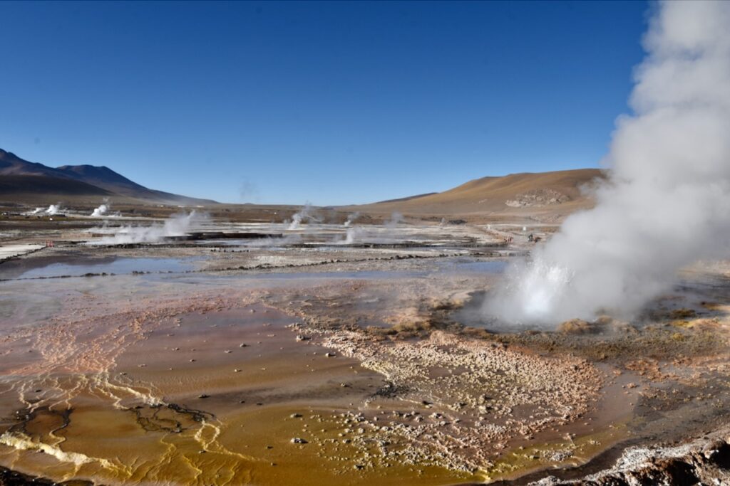 El Tatio geysers, Atacama, Chile